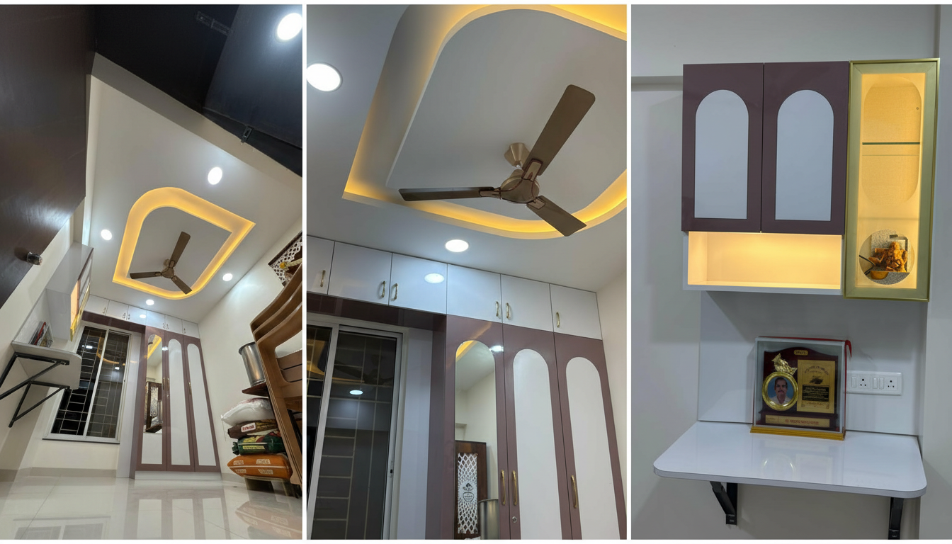 Complete home renovation by Puniya Interiors, Pune